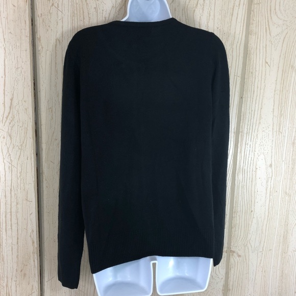 Karen Scott Rhinestone Button-Up Cardigan M - Picture 2 of 8